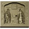 Saints Sergius and Herman - detailed STL 3D model for CNC