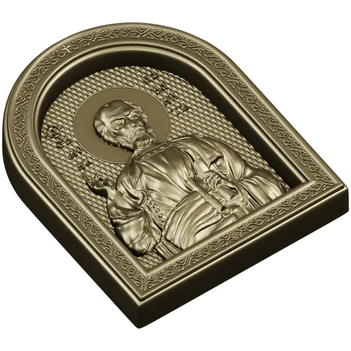 Saint Simon the Canaanite - STL Icon Relief