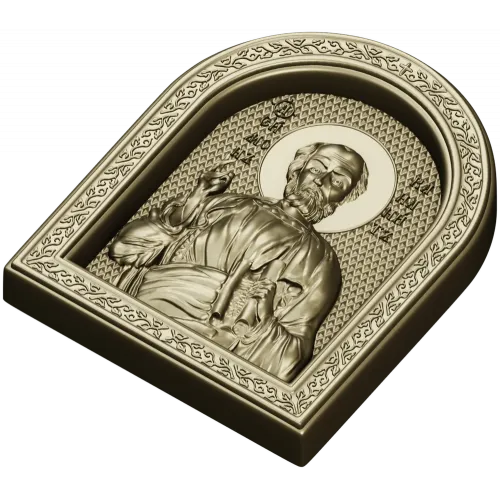 Saint Simon the Canaanite - STL Icon Relief