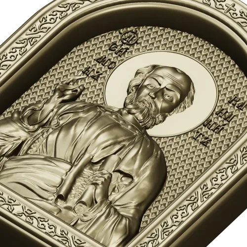 Saint Simon the Canaanite - STL Icon Relief