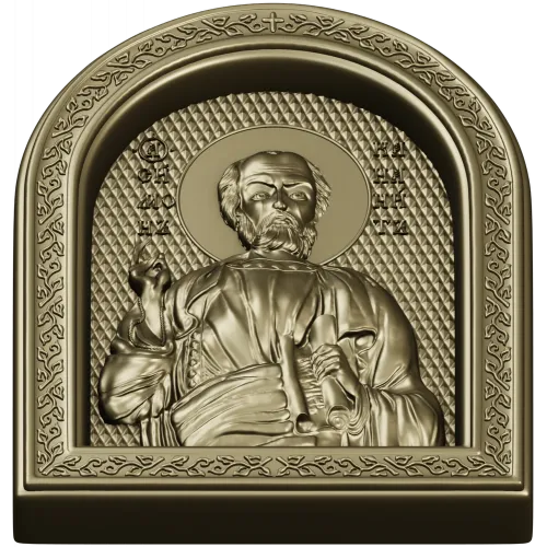 Saint Simon the Canaanite - STL Icon Relief