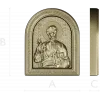 Saint Simon the Canaanite - STL Icon Relief