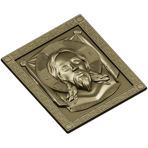 Спас Нерукотворный - 3D STL модель для ЧПУ