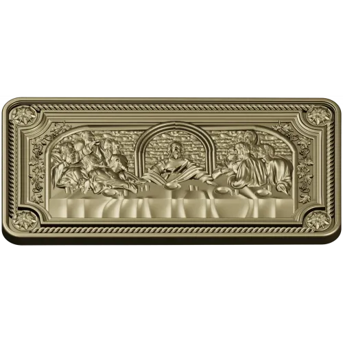 Тайная Вечеря - рельефная панель в формате STL для ЧПУ