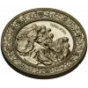 Last Supper round relief STL for CNC carving