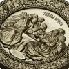 Last Supper round relief STL for CNC carving
