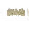Тайная Вечеря - рельефная 3D модель STL для ЧПУ