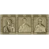 Тройник - Богородица, Господь Вседержитель, Николай Чудотворец (3D модель STL)