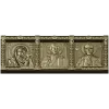 Тройник - Богородица, Господь Вседержитель, Николай Чудотворец (3D модель STL)
