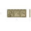Тройник - Богородица, Господь Вседержитель, Николай Чудотворец (3D модель STL)