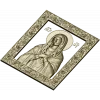 Virgin of Tenderness - high-relief STL 3D model for CNC