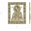 Virgin of Tenderness - high-relief STL 3D model for CNC
