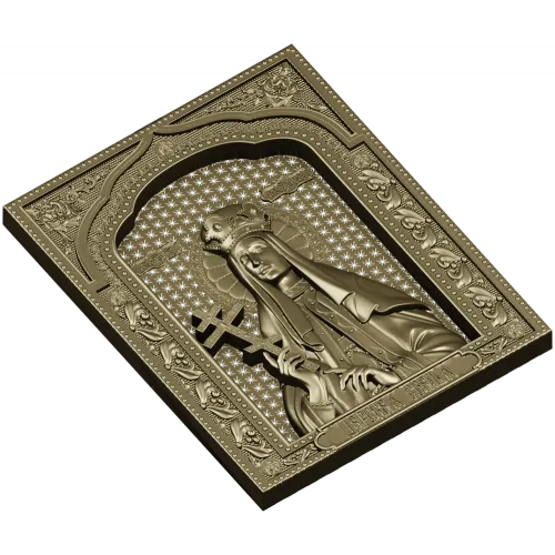 3D модель STL - икона "Царевна Александра" для ЧПУ