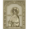 Tsarevna Anastasia - Icon Panel STL