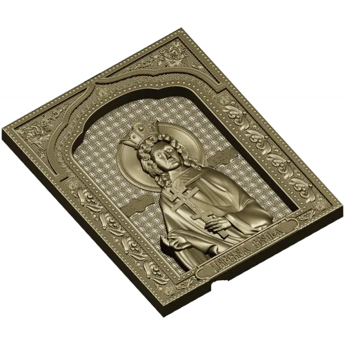 Tsarevna Anastasia - Icon Panel STL