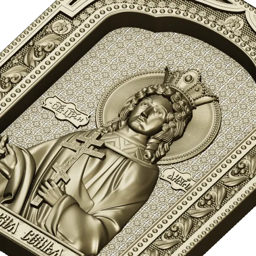 Tsarevna Anastasia - Icon Panel STL