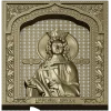 Tsarevna Anastasia - Icon Panel STL