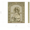 Tsarevna Anastasia - Icon Panel STL