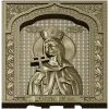 Princess Tatiana - detailed STL 3D icon relief for CNC