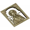 3D модель STL - Икона святой Елены для ЧПУ