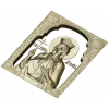 3D модель STL - Икона святой Елены для ЧПУ