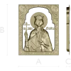 3D модель STL - Икона святой Елены для ЧПУ