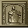 Икона "Ярослав Мудрый" - 3D модель STL для ЧПУ