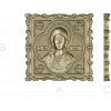 Martyr Irene - STL Icon Relief for CNC