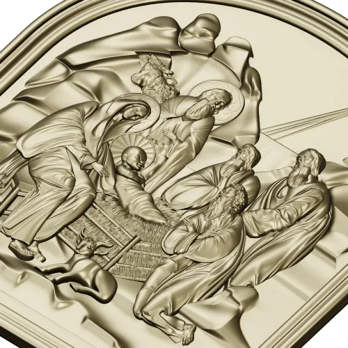 Nativity of Christ - STL 3D relief for CNC milling