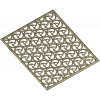 Spiral Trinity Panel - decorative STL 3D model for CNC
