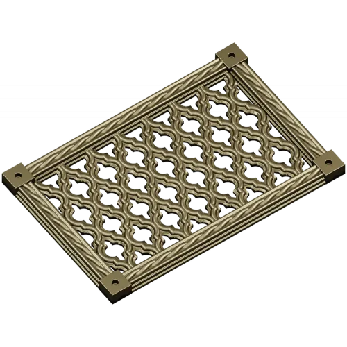 Ornate Rope-Frame Lattice - STL 3D model for CNC