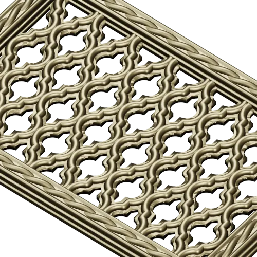 Ornate Rope-Frame Lattice - STL 3D model for CNC