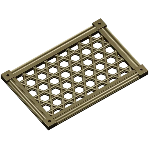 Решётка Гексалюкс - 3D модель STL для ЧПУ