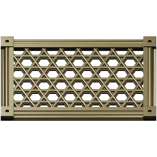 Решётка Гексалюкс - 3D модель STL для ЧПУ