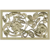 Ornamental Floral Grille STL for CNC