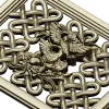 Celtic Knot Lattice Panel with Birds - STL 3D Model for CNC