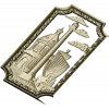 Harbor Relief Panel - STL 3D model for CNC carving