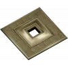 Meander Square Rosette - STL 3D Model for CNC
