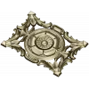 Baroque Acanthus Rosette Panel - STL 3D Model for CNC