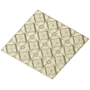 Diamond Rosette Decorative Panel - STL 3D model for CNC