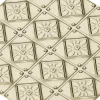 Diamond Rosette Decorative Panel - STL 3D model for CNC