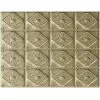 Diamond Rosette Decorative Panel - STL 3D model for CNC