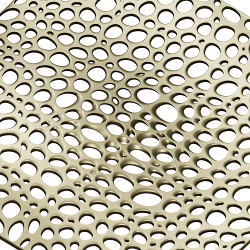 Cellular Wave Decorative Panel - STL 3D model for CNC