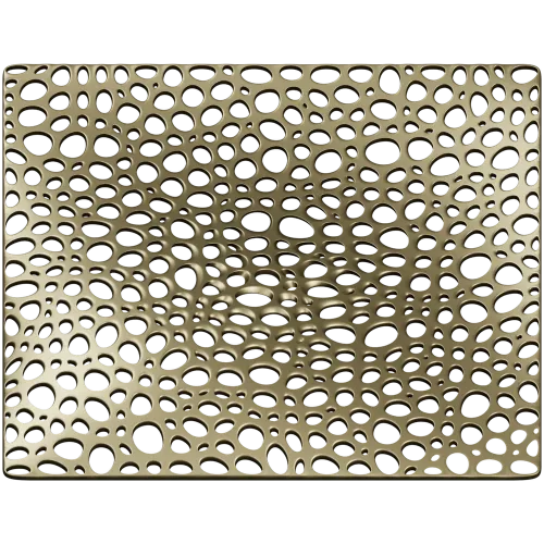 Cellular Wave Decorative Panel - STL 3D model for CNC