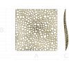 Cellular Wave Decorative Panel - STL 3D model for CNC