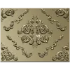 Baroque Square Rosette Panel - STL 3D Model for CNC Router