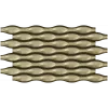 Wave Pod Decorative Panel - STL 3D Model for CNC