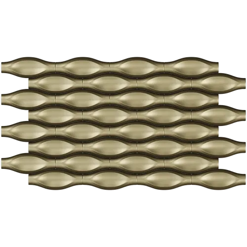 Wave Pod Decorative Panel - STL 3D Model for CNC