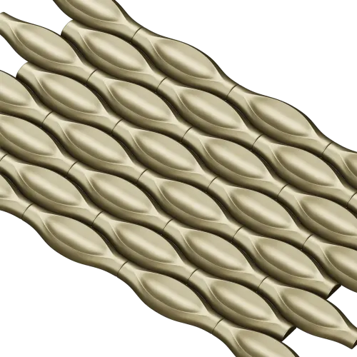 Wave Pod Decorative Panel - STL 3D Model for CNC