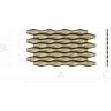 Wave Pod Decorative Panel - STL 3D Model for CNC
